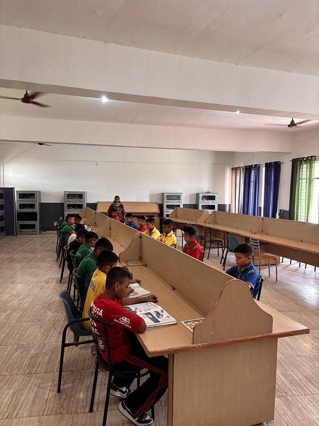 Library at Max The Gurukul Karnal